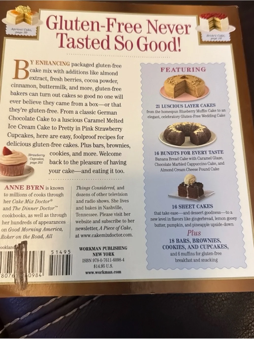 Bakes Gluten-Free Cookbook by Anne Byrn